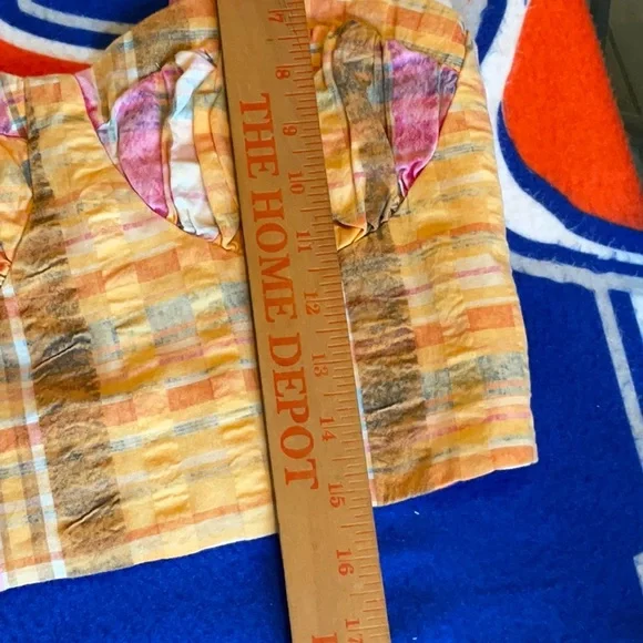 NWOT Free People Pink and Orange Cropped Corset Short Set in Size 4 - Picture 8 of 16